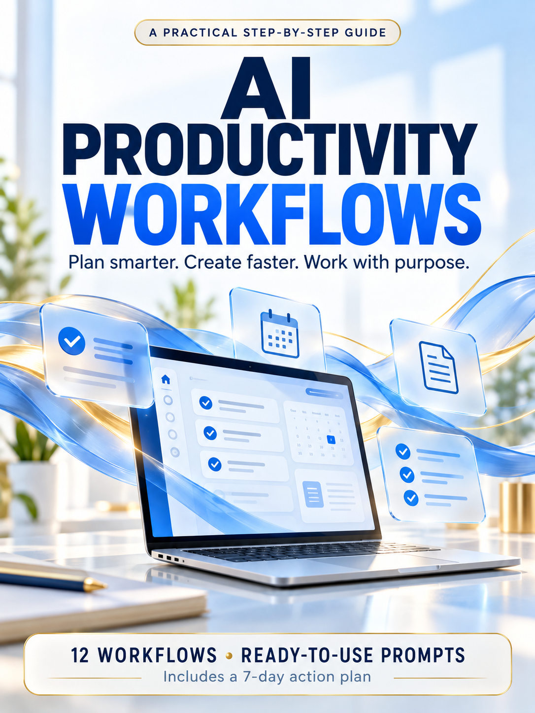 AI Productivity Workflows ebook cover